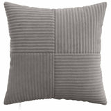 Vidaxl kussensloop 12 pcs almelo lichtgrijs 50 x 50 cm corduroy