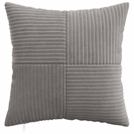 Vidaxl kussensloop 12 pcs almelo lichtgrijs 50 x 50 cm corduroy