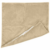 Vidaxl kussensloop 2 pcs almelo grijs groen 50 x 50 cm corduroy