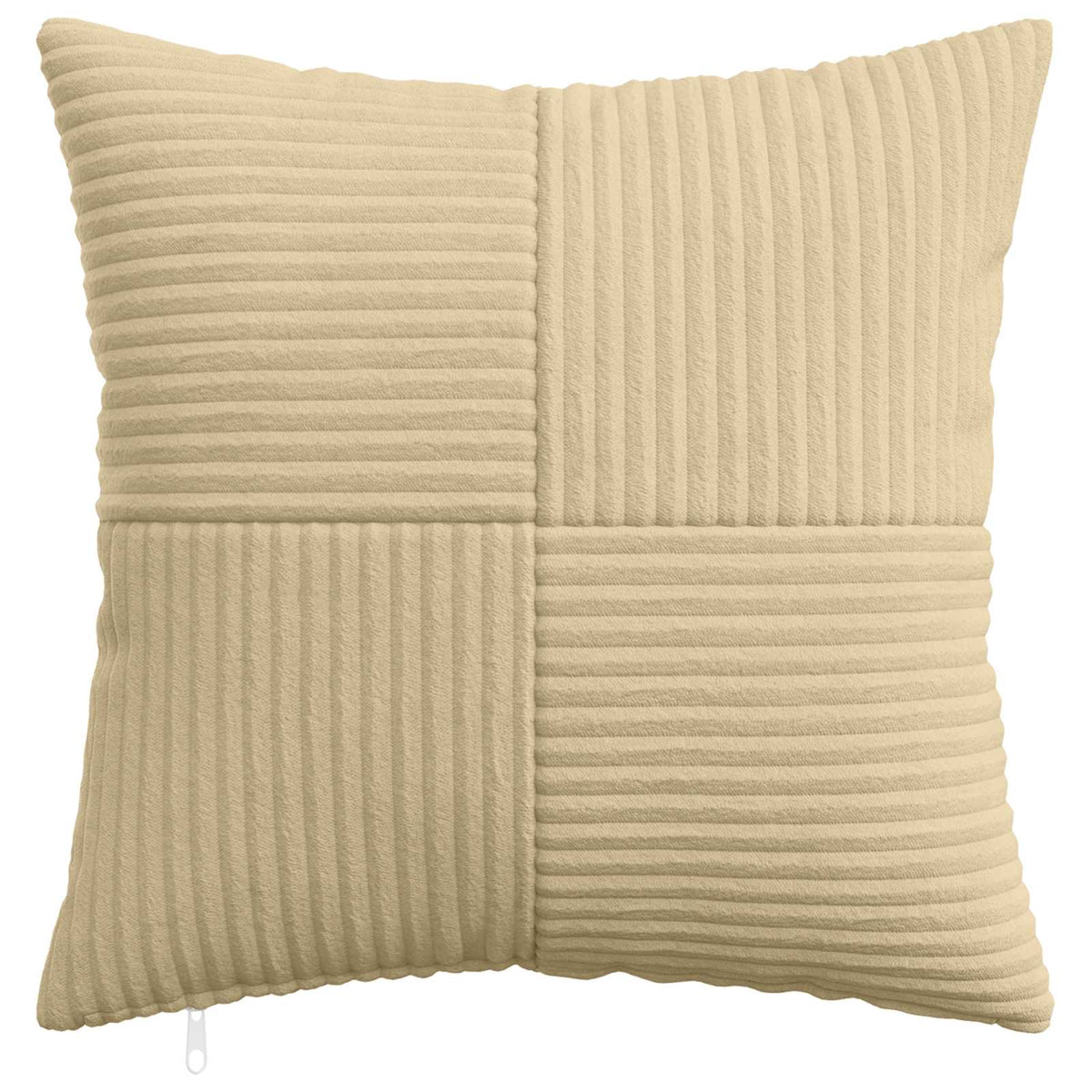 Vidaxl kussensloop 2 pcs almelo grijs groen 50 x 50 cm corduroy
