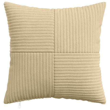Vidaxl kussensloop 2 pcs almelo grijs groen 50 x 50 cm corduroy