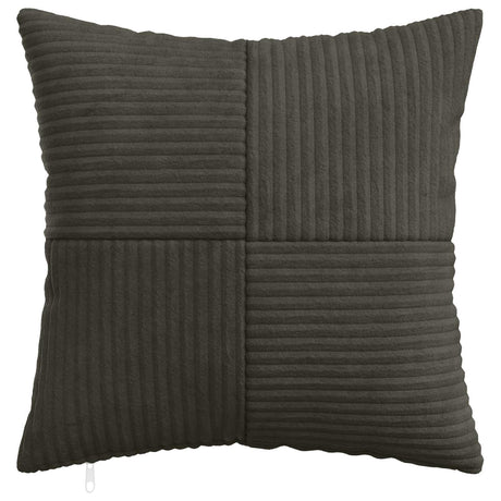 Vidaxl kussensloop 2 pcs almelo antracietkleurig 50 x 50 cm corduroy