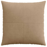 Vidaxl kussensloop 2 pcs almelo bruin 55 x 55 cm corduroy