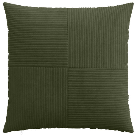 Vidaxl kussensloop 2 pcs almelo groen 55 x 55 cm corduroy