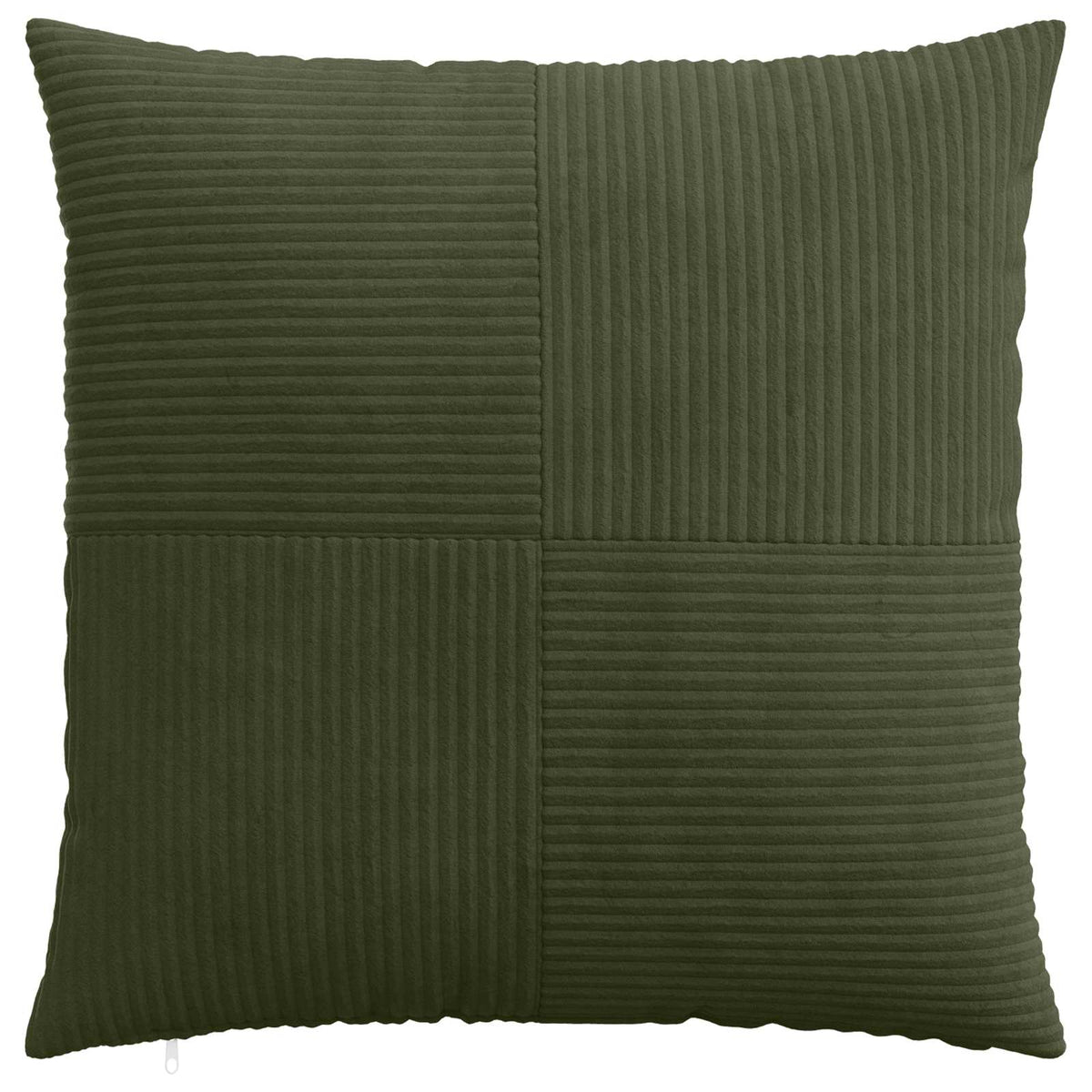 Vidaxl kussensloop 6 pcs almelo groen 55 x 55 cm corduroy