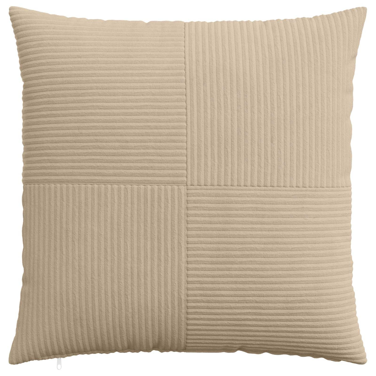 Vidaxl kussensloop 2 pcs almelo taupe 55 x 55 cm corduroy