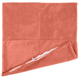 Vidaxl kussensloop 6 pcs almelo rood-oranje 70 x 70 cm corduroy
