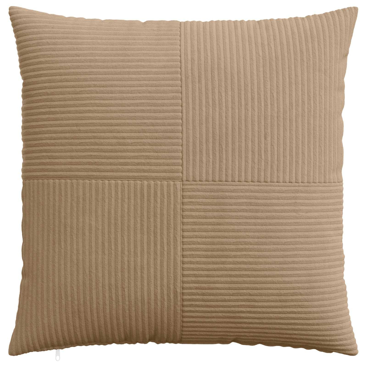 Vidaxl kussensloop 2 pcs almelo bruin 80 x 80 cm corduroy