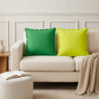 Vidaxl kussensloop 12 st houten helder groen 40 x 40 cm polyester