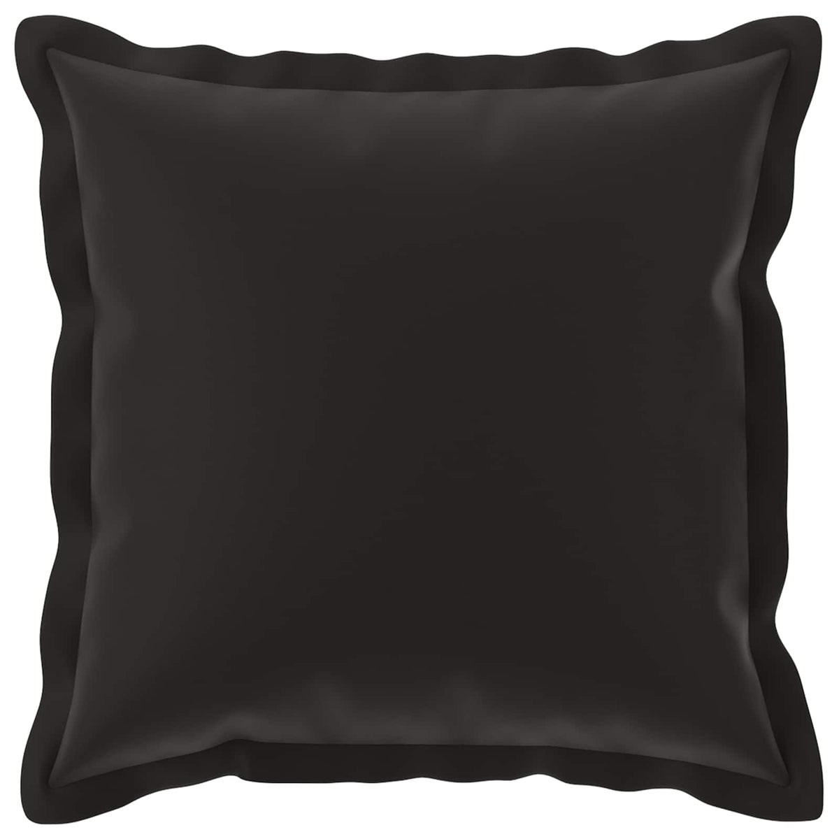 Vidaxl kussensloop 2 st houten zwart 30 x 30 cm polyester