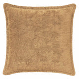 Vidaxl kussensloop 6 st houten taupe 30 x 30 cm nep konijnenbont