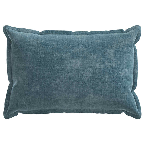 Vidaxl kussensloop 2 st houten blauw 30 x 50 cm chenille stof