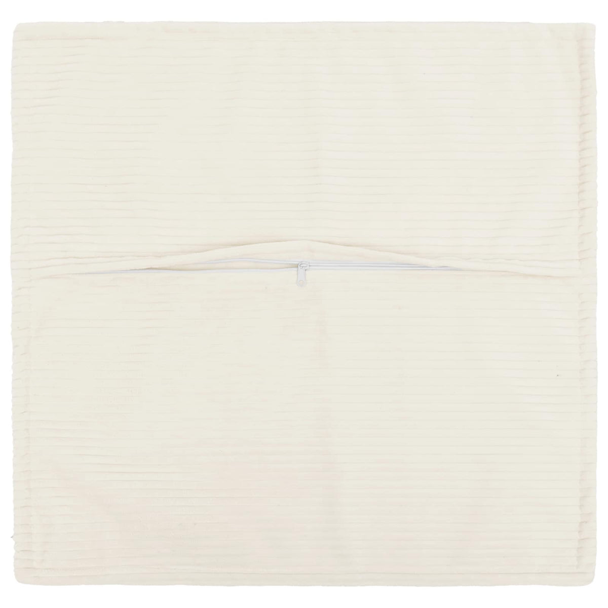 Vidaxl kussensloop 2 st houten crèmekleurig 35 x 35 cm corduroy