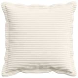 Vidaxl kussensloop 2 st houten crèmekleurig 35 x 35 cm corduroy