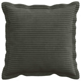 Vidaxl kussensloop 2 st houten antraciet 35 x 35 cm corduroy