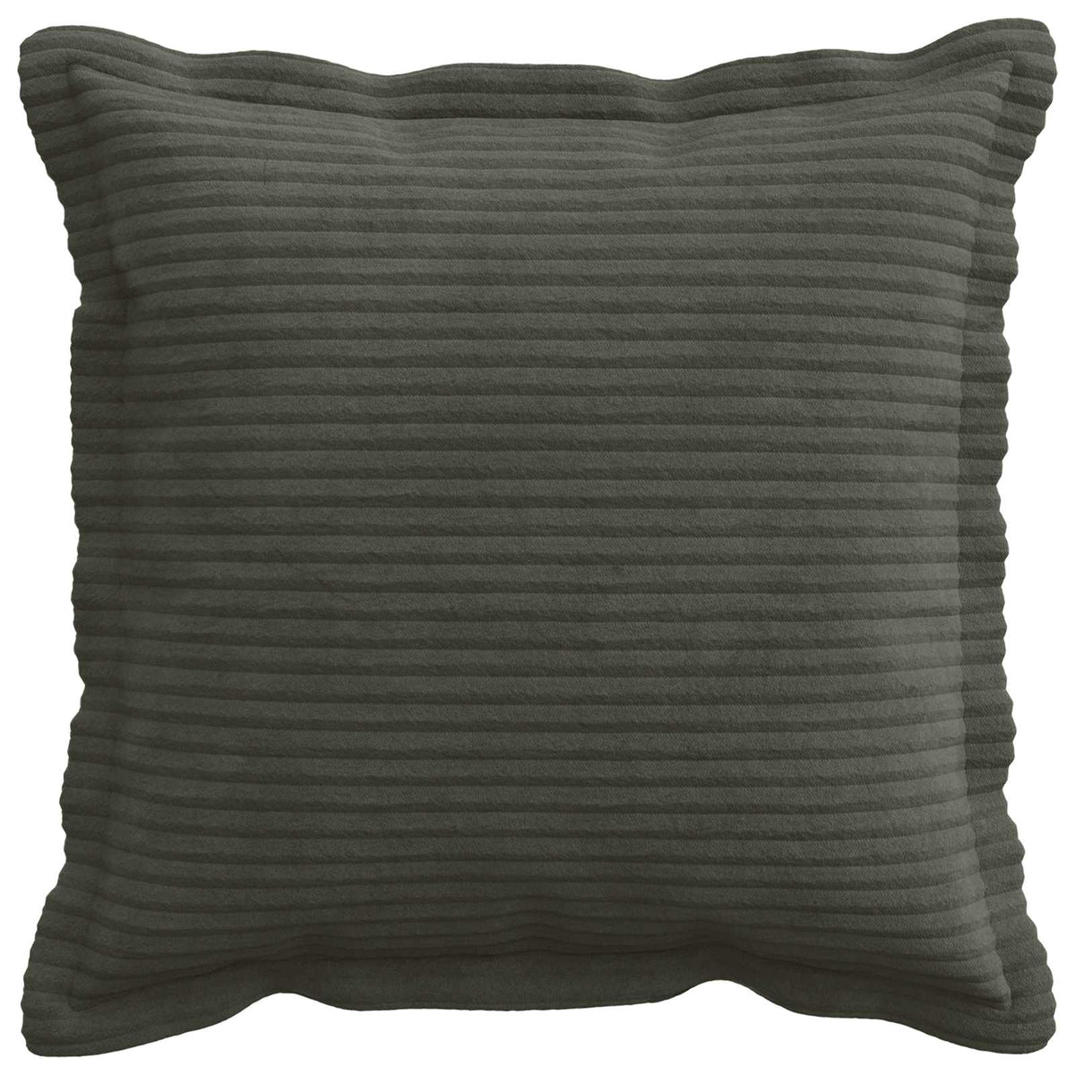 Vidaxl kussensloop 6 st houten antraciet 35 x 35 cm corduroy