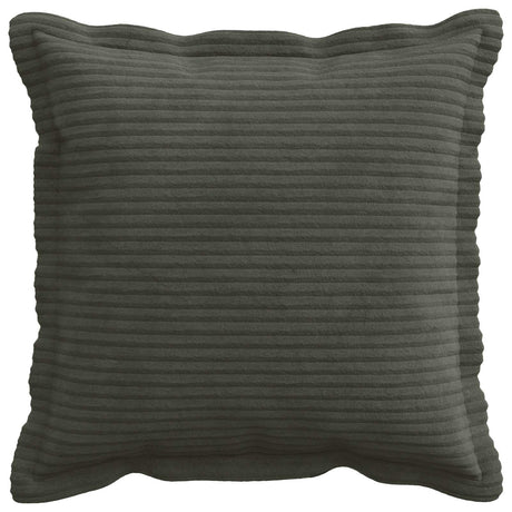 Vidaxl kussensloop 6 st houten antraciet 35 x 35 cm corduroy