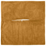 Vidaxl kussensloop 6 st houten geel 35 x 35 cm corduroy