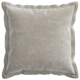 Vidaxl kussensloop 2 st houten lichtgrijs 35 x 35 cm chenille stof