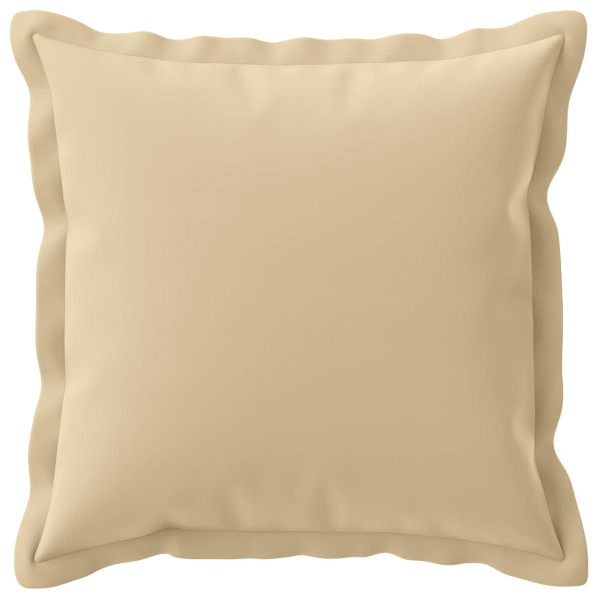 Vidaxl kussensloop 6 st houten beige 35 x 35 cm polyester