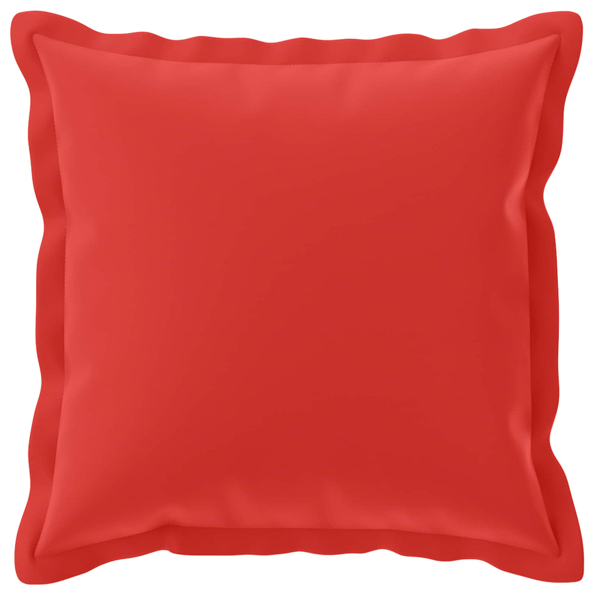 Vidaxl kussensloop 2 st houten rood 35 x 35 cm polyester
