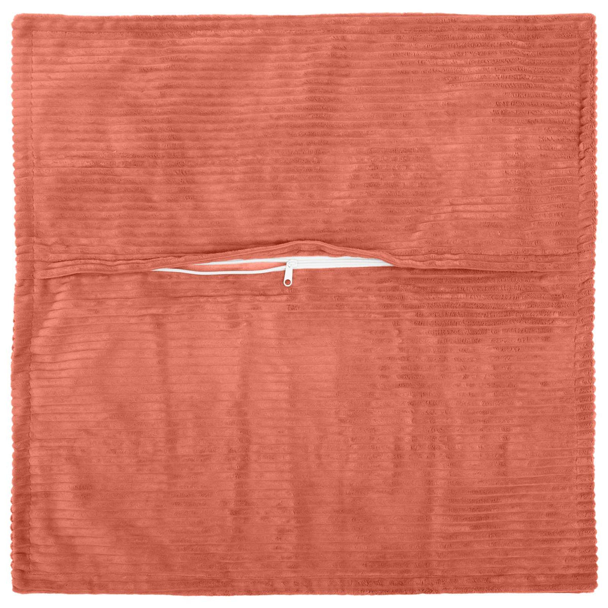 Vidaxl kussensloop 2 st houten rood-oranje 40 x 40 cm corduroy