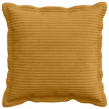 Vidaxl kussensloop 2 st houten geel 40 x 40 cm corduroy