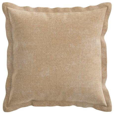 Vidaxl kussensloop 12 st houten taupe 40 x 40 cm chenille stof