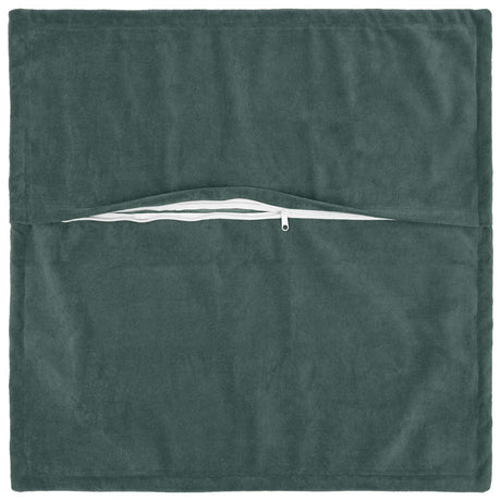 Vidaxl kussensloop 2 pcs houten zee blauw 40 x 40 cm microfiber fleece