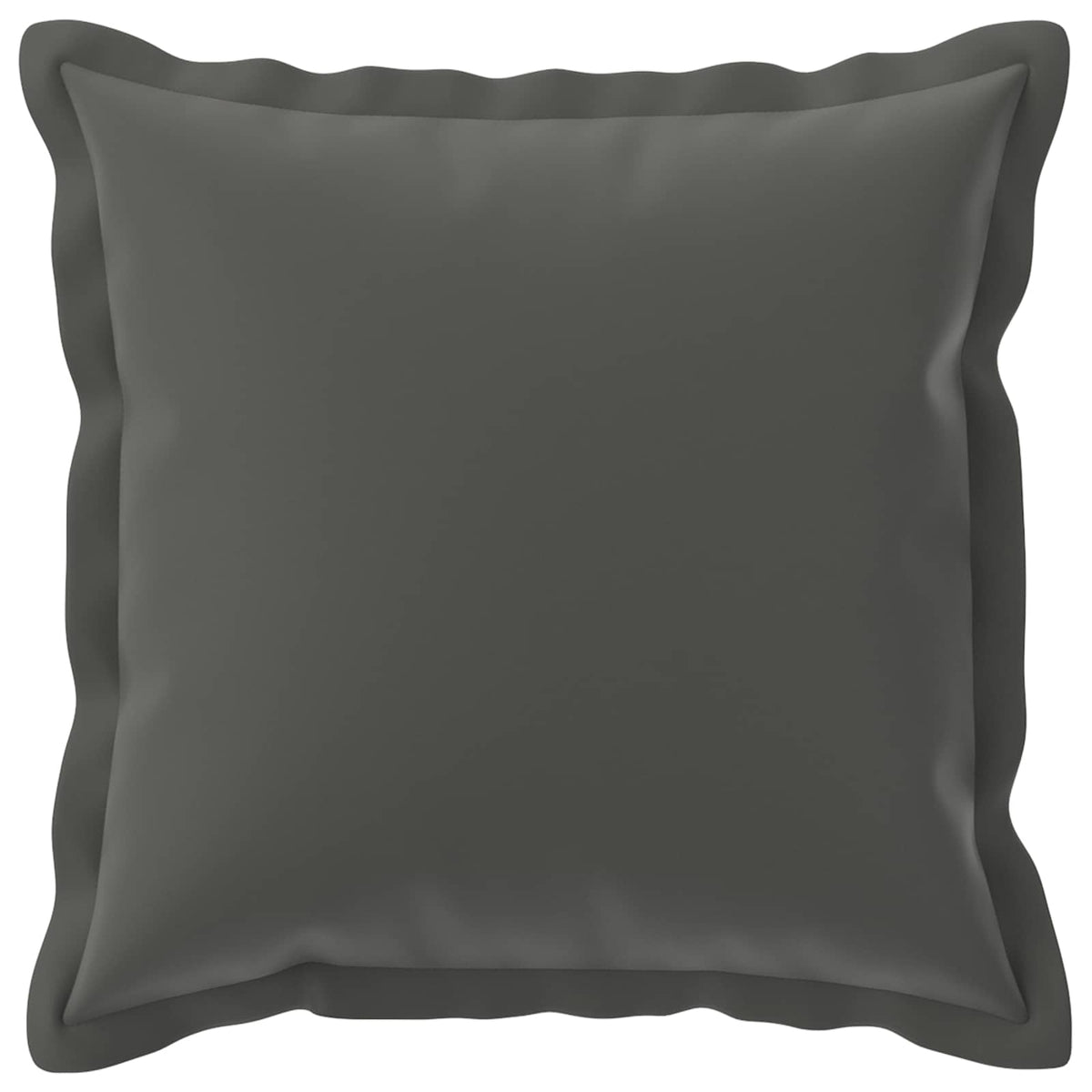 Vidaxl kussensloop 12 st houten antraciet 40 x 40 cm polyester
