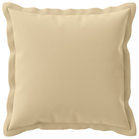 Vidaxl kussensloop 12 st houten beige 40 x 40 cm polyester