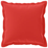 Vidaxl kussensloop 2 st houten rood 40 x 40 cm polyester