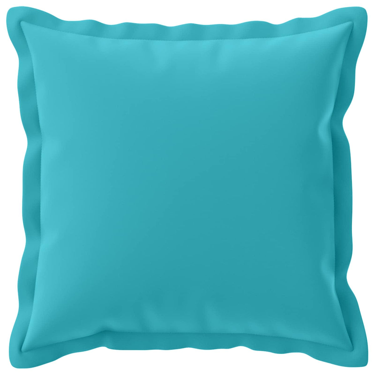 Vidaxl kussensloop 2 st houten turquoise 40 x 40 cm polyester
