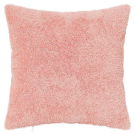 Vidaxl kussensloop 12 st houten roze 40 x 40 cm nep konijnenbont