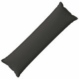 Vidaxl kussensloop houten donkergrijs 40 x 145 cm faux linnen