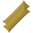 Vidaxl kussensloop 2 pcs houten lichtgroen 40 x 145 cm faux linnen