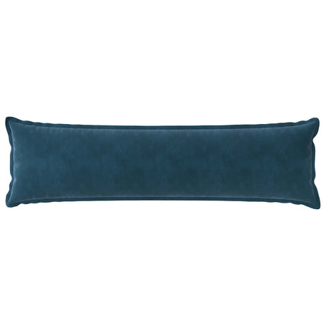 Vidaxl kussensloop houten blauw 40 x 145 cm fluweel