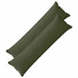 Vidaxl kussensloop 2 st houten groen 40 x 145 cm corduroy