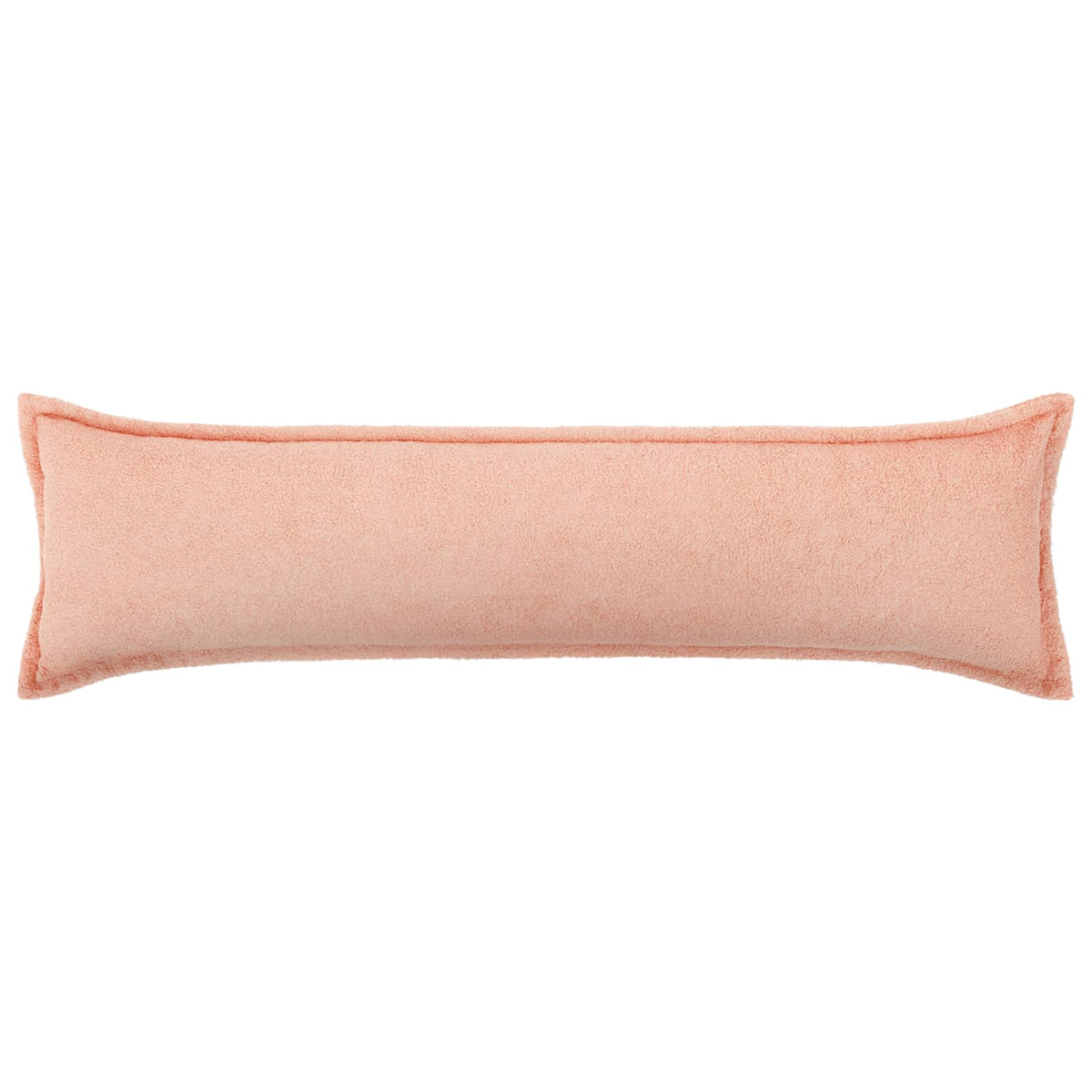 Vidaxl kussensloop 2 pcs houten roze 40 x 145 cm bouclé