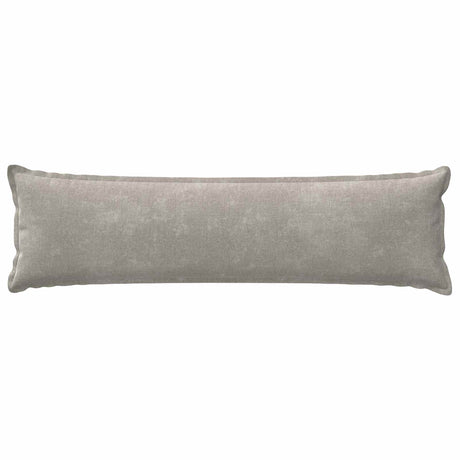 Vidaxl kussensloop 2 st houten lichtgrijs 40 x 145 cm chenille stof
