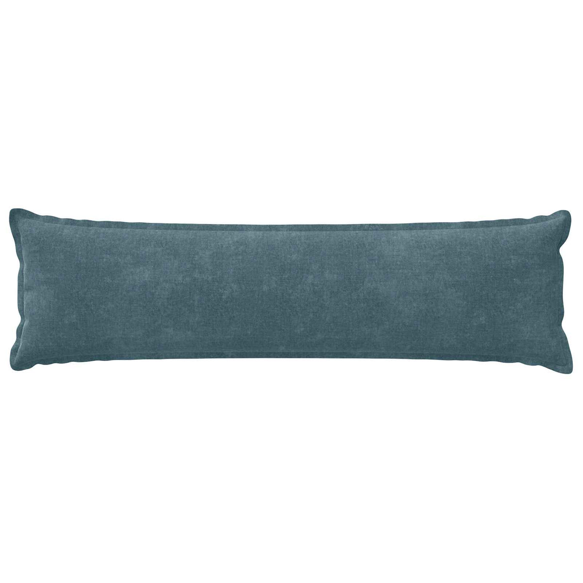 Vidaxl kussensloop houten blauw 40 x 145 cm chenille stof