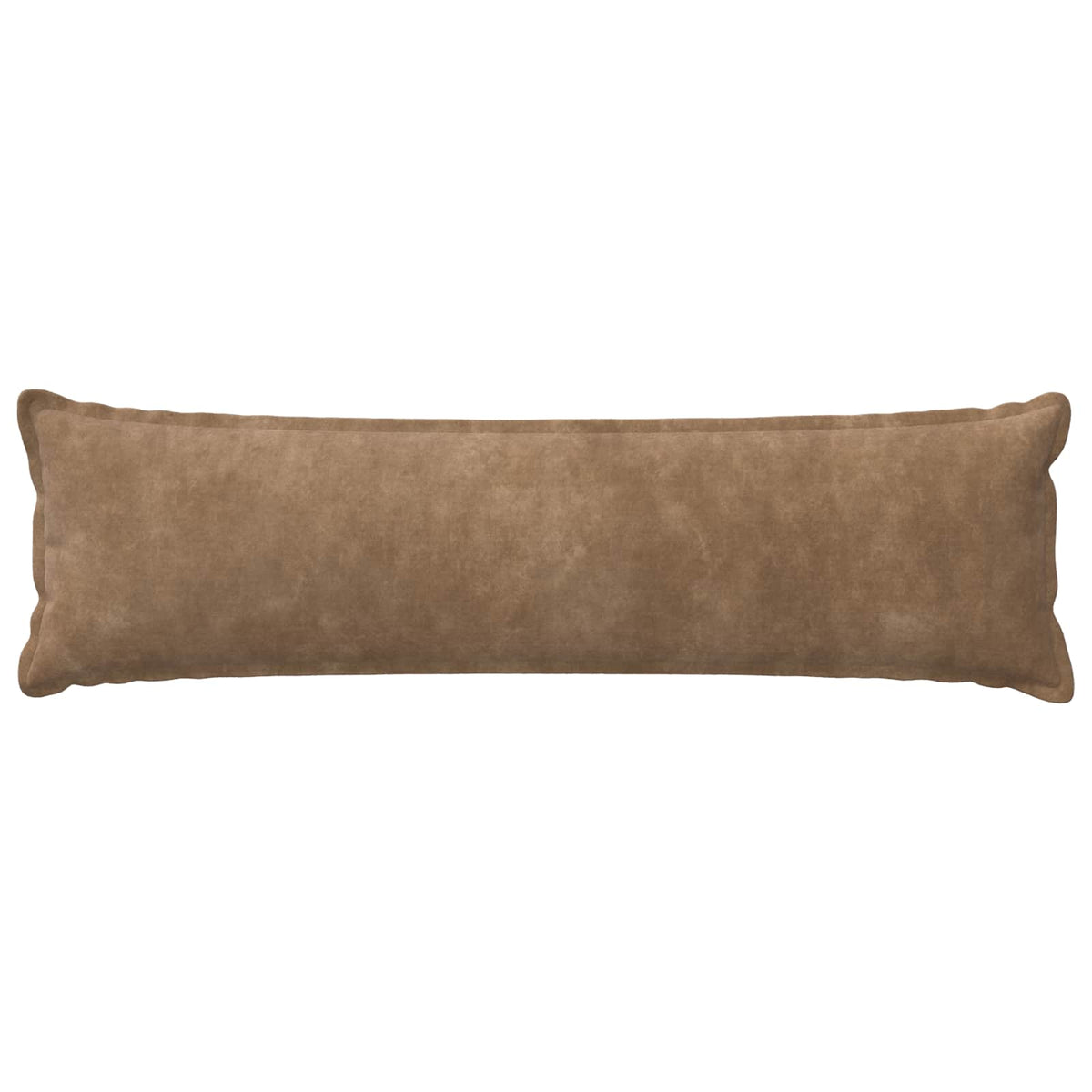 Vidaxl kussensloop 2 pcs houten taupe 40 x 145 cm microfiber fleece