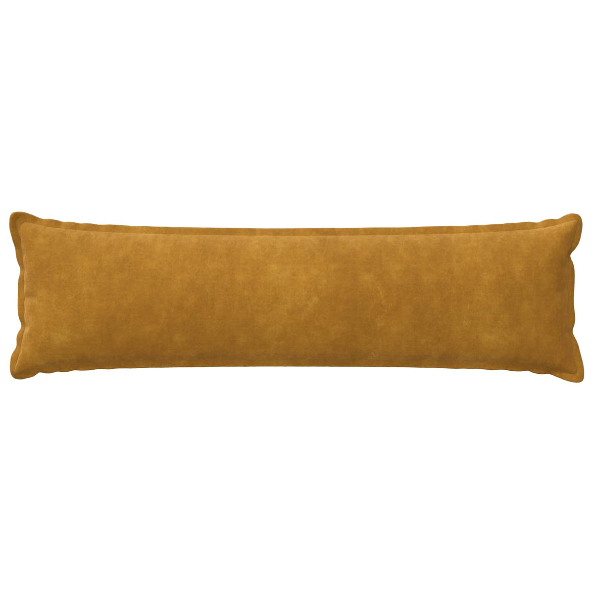 Vidaxl kussensloop 2 pcs houten geel 40 x 145 cm microfiber fleece