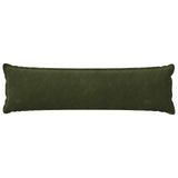 Vidaxl kussensloop houten groen 40 x 145 cm microfiber fleece