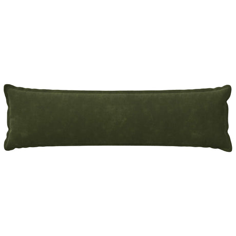 Vidaxl kussensloop houten groen 40 x 145 cm microfiber fleece
