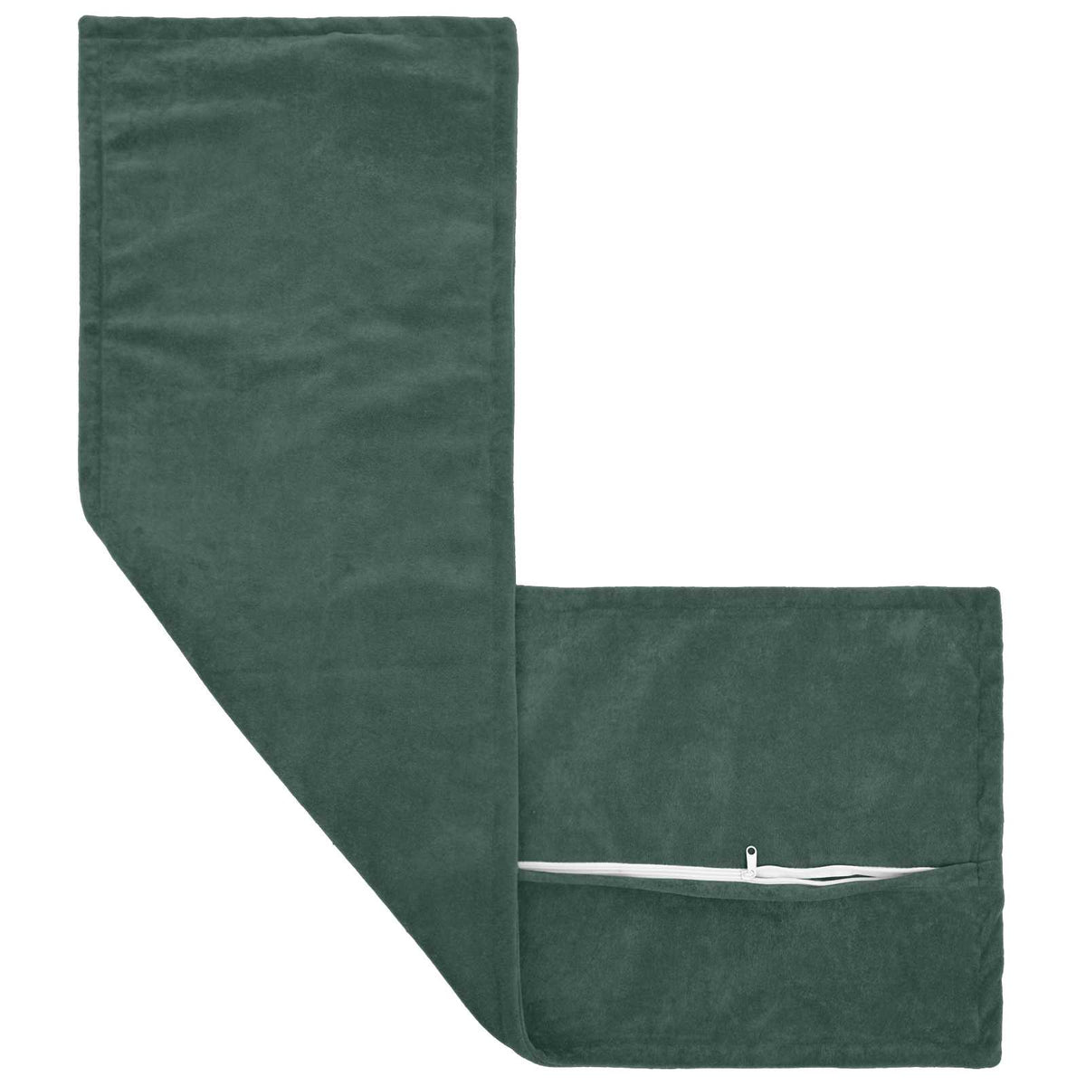 Vidaxl kussensloop houten zee blauw 40 x 145 cm microfiber fleece