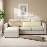 Vidaxl kussensloop houten beige 40 x 145 cm polyester