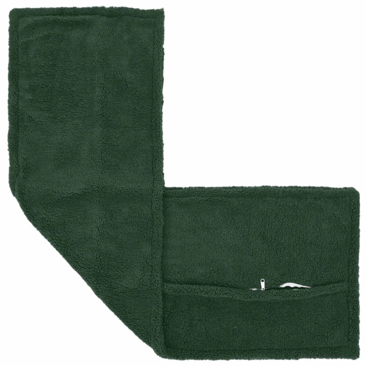 Vidaxl kussensloop 2 pcs houten donkergroen 40 x 145 cm bouclé