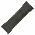 Vidaxl kussensloop houten donkergrijs 40 x 145 cm bouclé