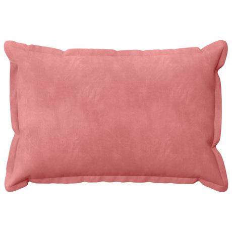 Vidaxl kussensloop 2 pcs houten roze 40 x 60 cm fluweel